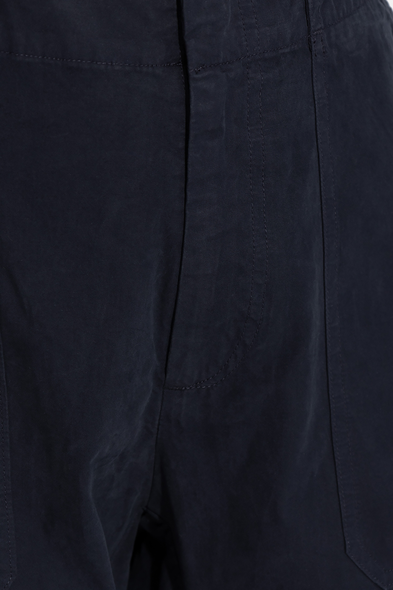 Rag & Bone Fiona Cotton Poplin Blouse In Black