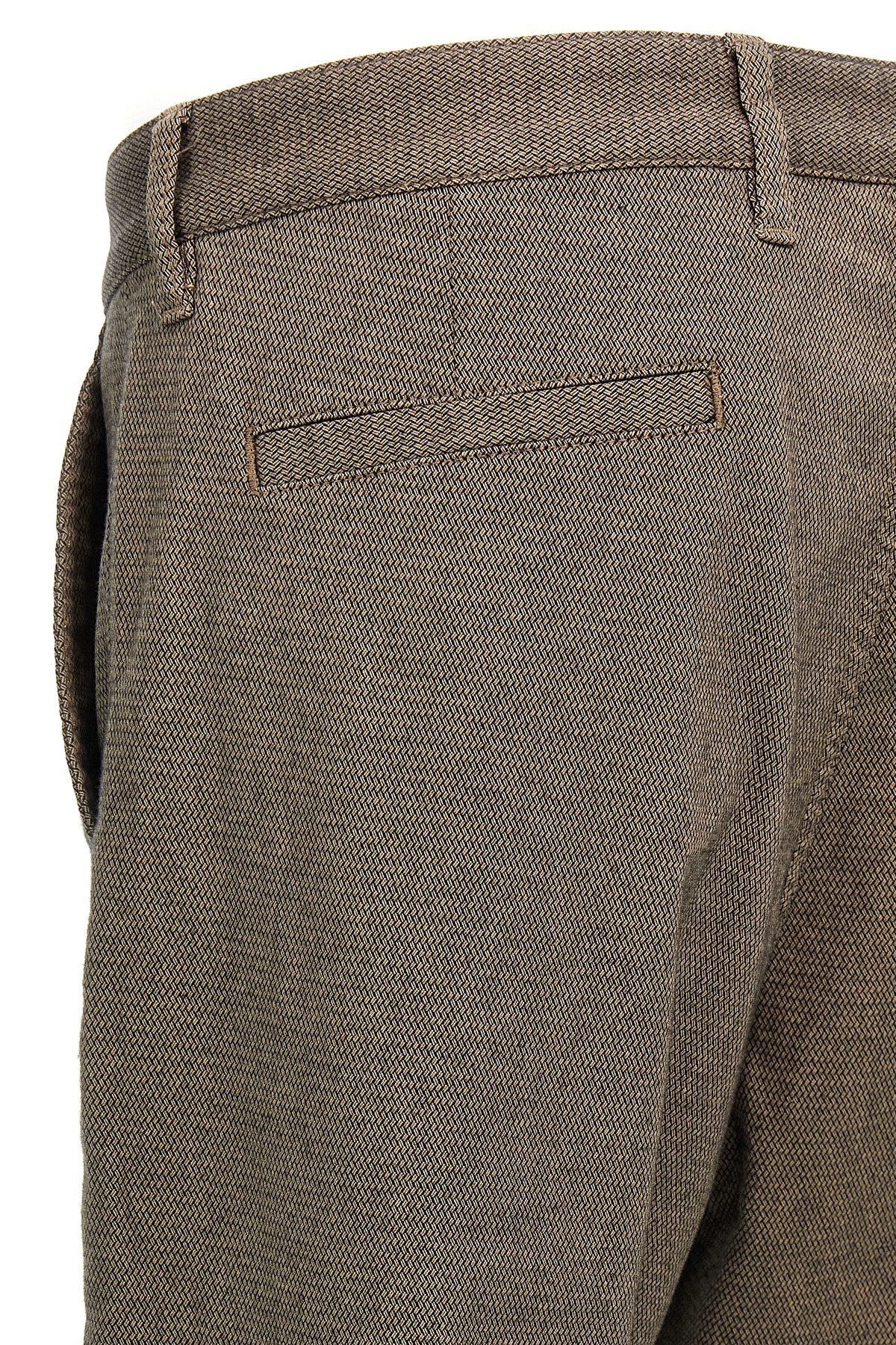 Hugo Boss Tapered-leg Trousers In Green