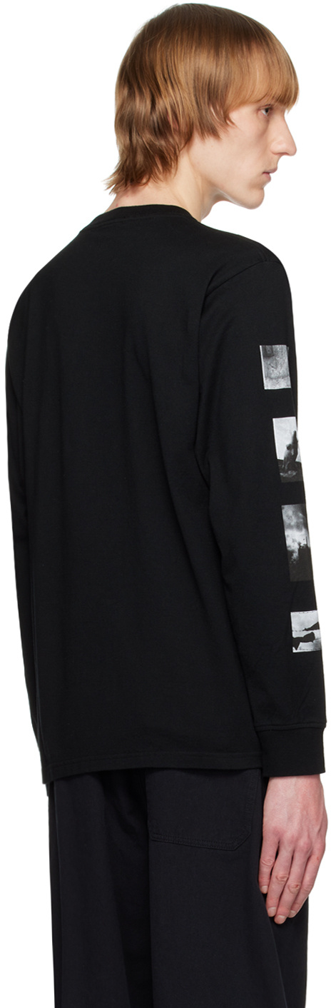 Undercover Graphic-print Long-sleeved Sweatshirt In Black