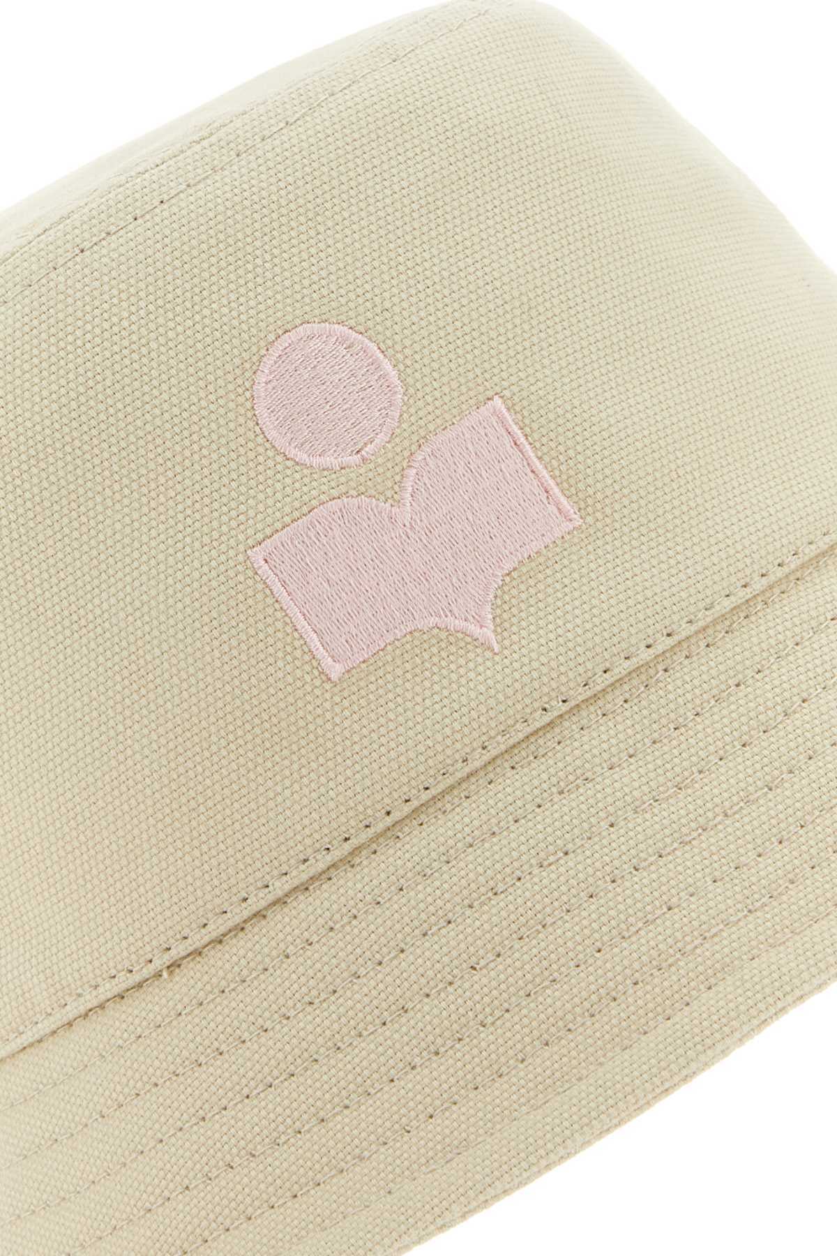 Isabel Marant Haley Flat-crown Bucket Hat In Nude