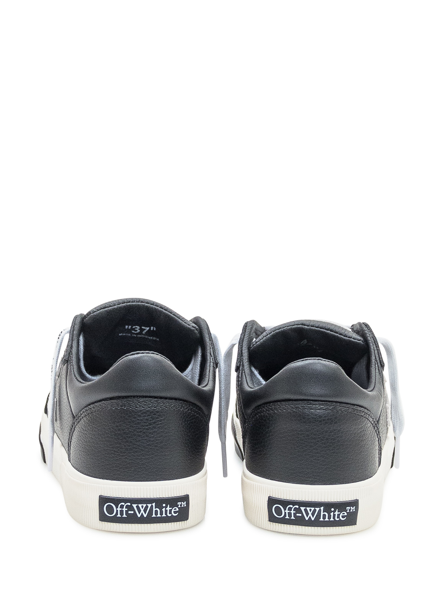 Off-white Lace-up Low-top Casual Shoes In Black