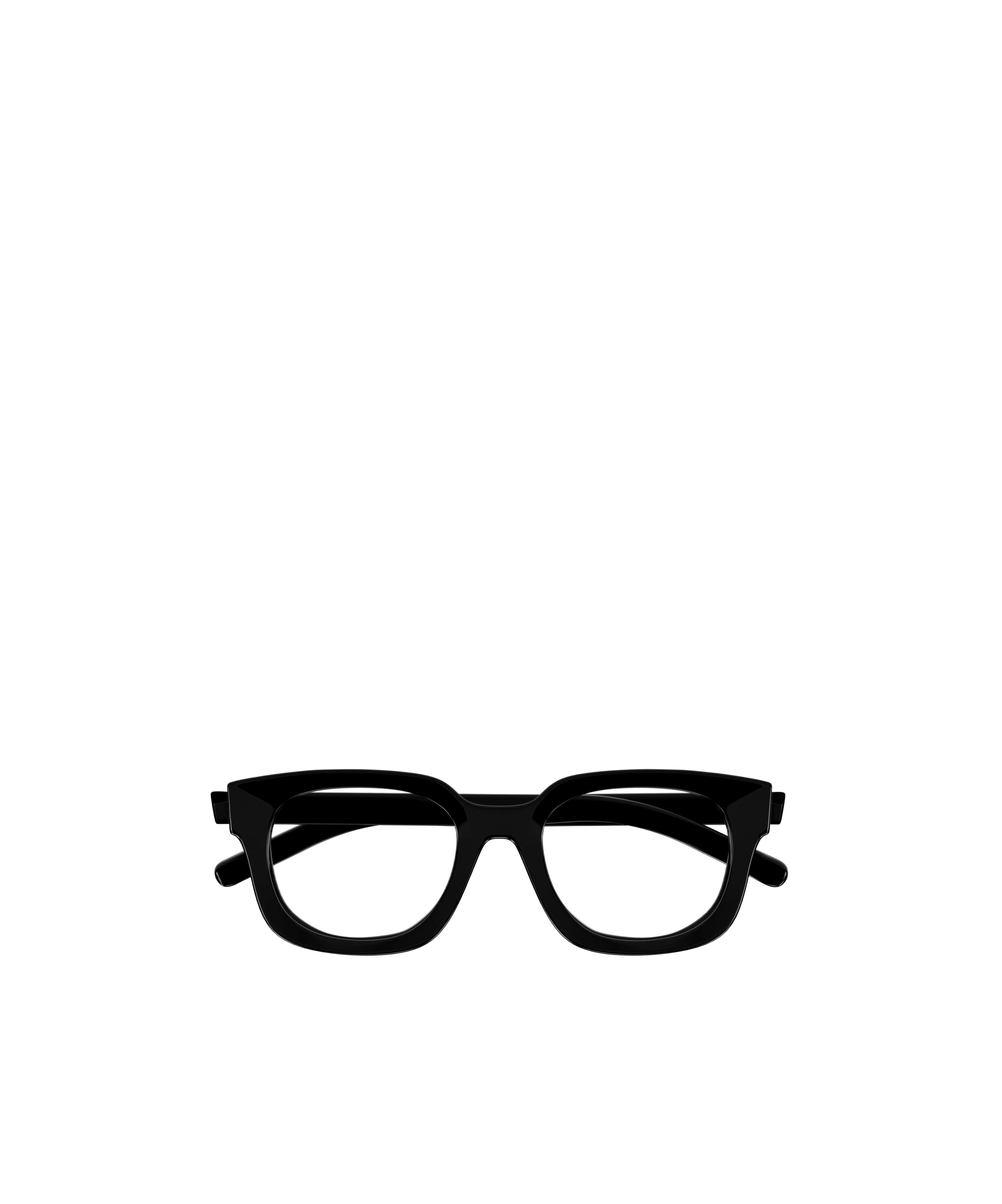 Gucci Geometric Flat Mirror In Black