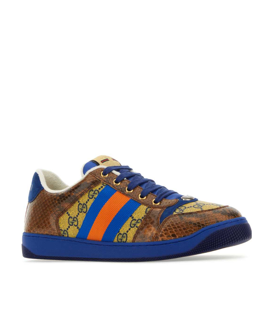 Gucci Screener Series Low-cut Skate Shoes In Multi