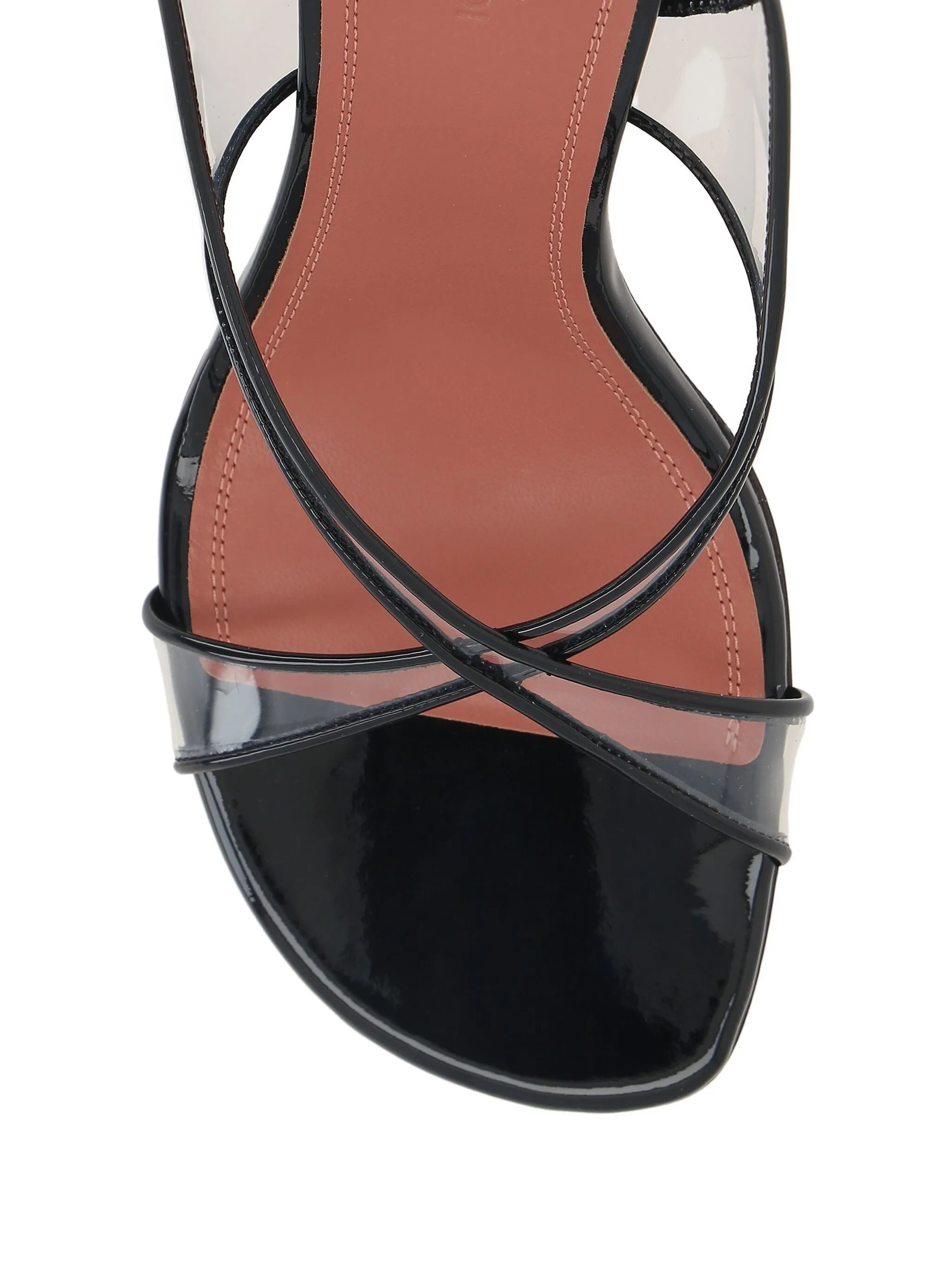 Amina Muaddi Open-toe High-heeled Sandals In Animal Print