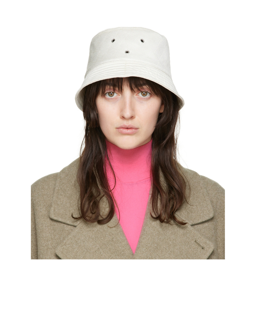 BOTTEGA VENETA INTRECCIATO-JACQUARD BUCKET HAT 