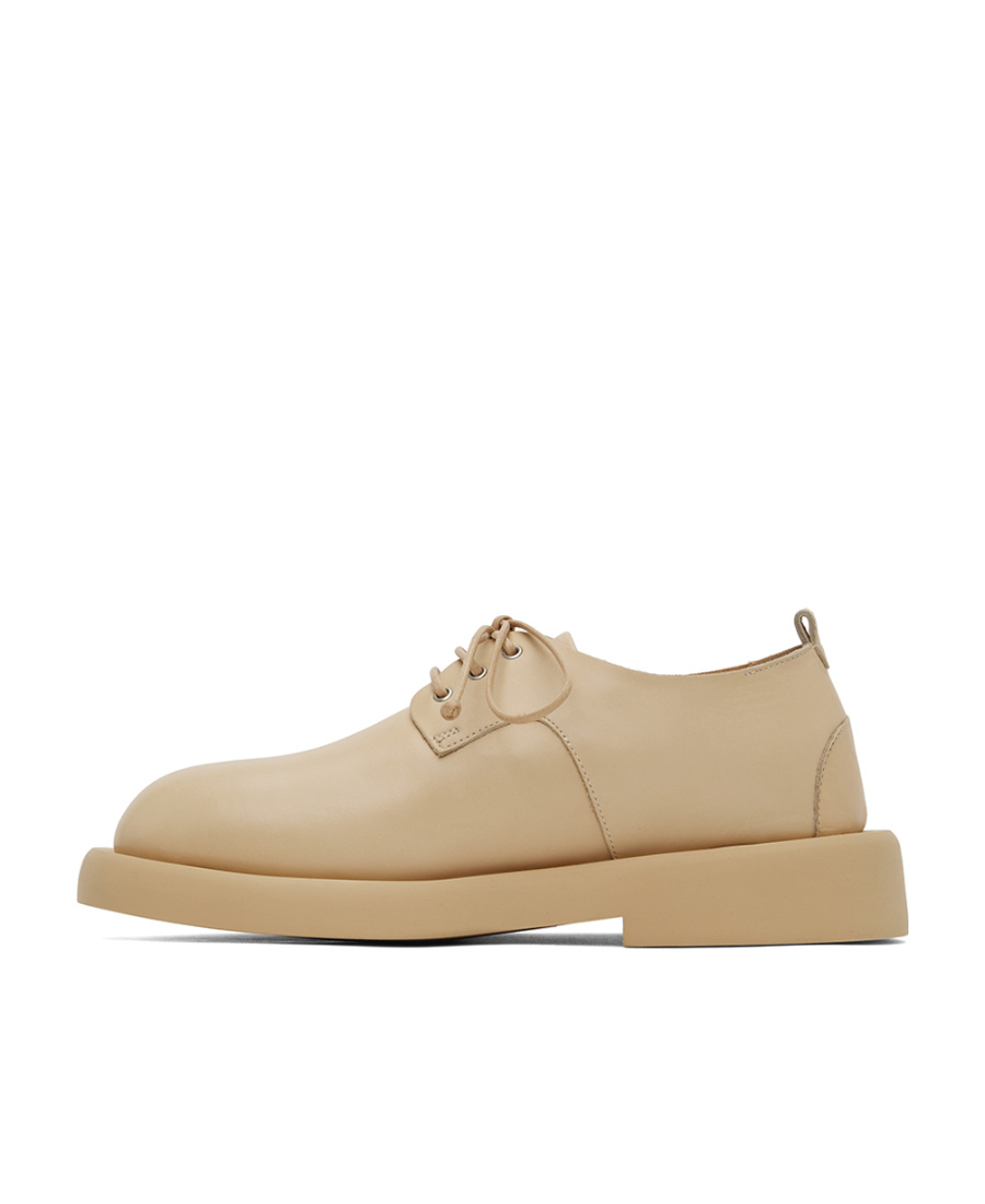 Marsèll Beige Gomme Gommellone Derbys In Nude