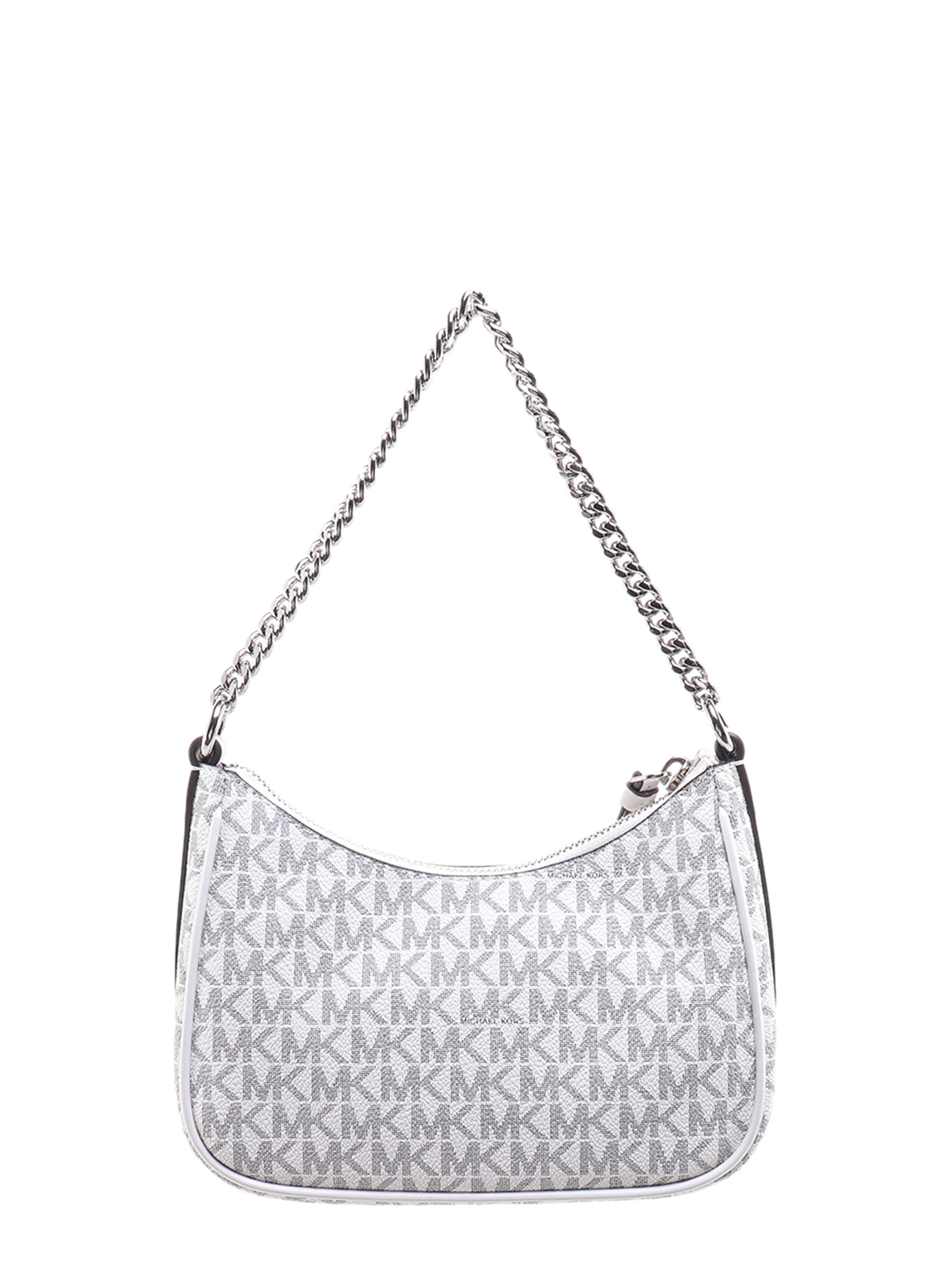 Michael Kors Monogram-pattern Tote Bag In White