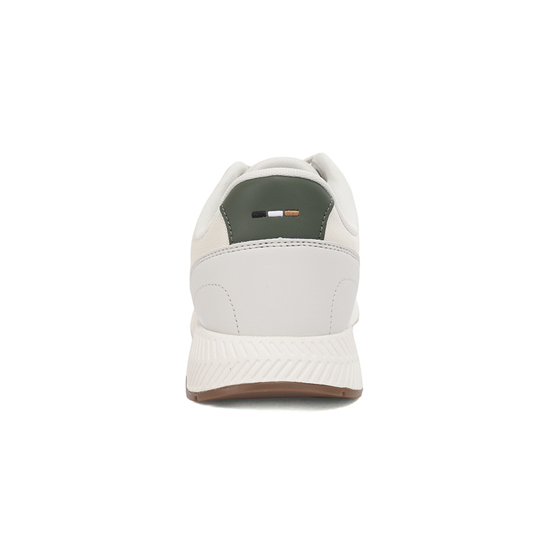 Hugo Boss Lace Up Sneakers In White