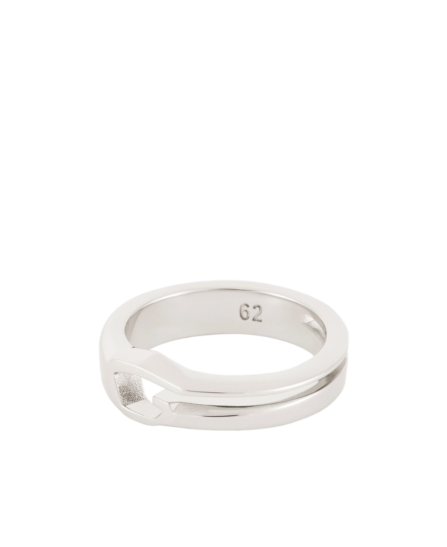 Givenchy Logo Ring In White
