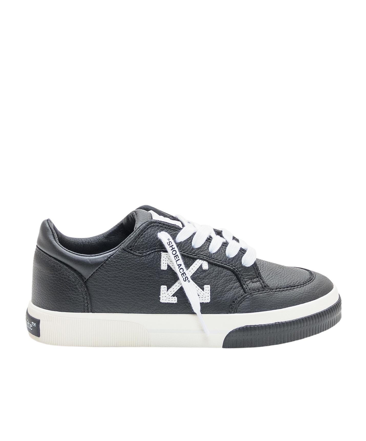Off-white Lace-up Low-top Casual Shoes In Black