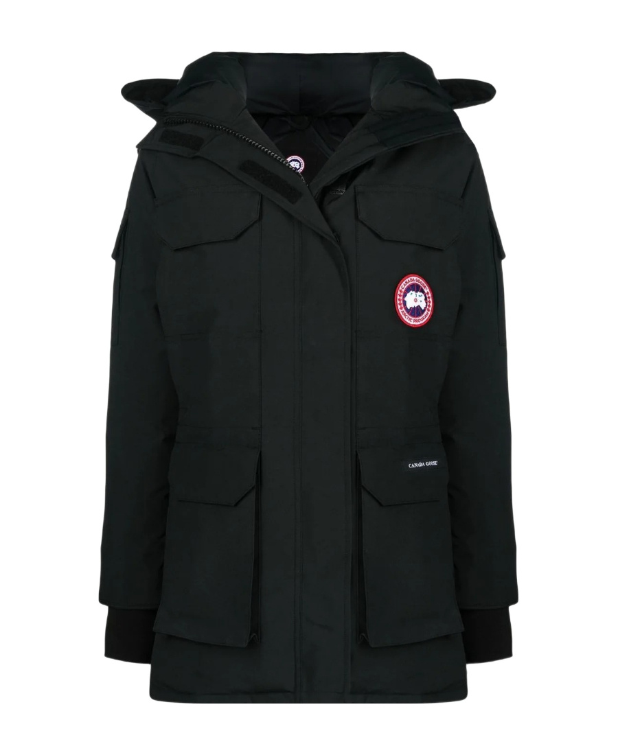 Canada Goose Women's Down Jacket With Hood In Black