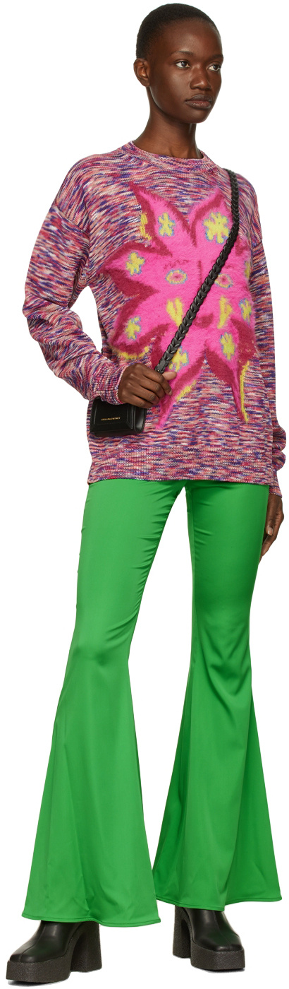 Stella Mccartney X Ed Curtis Sun Marled Jumper In Pink