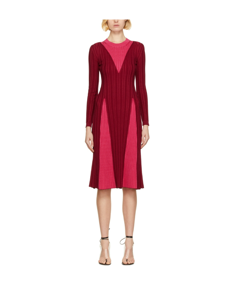 Partow Red Remy Mid-length Dress In Red