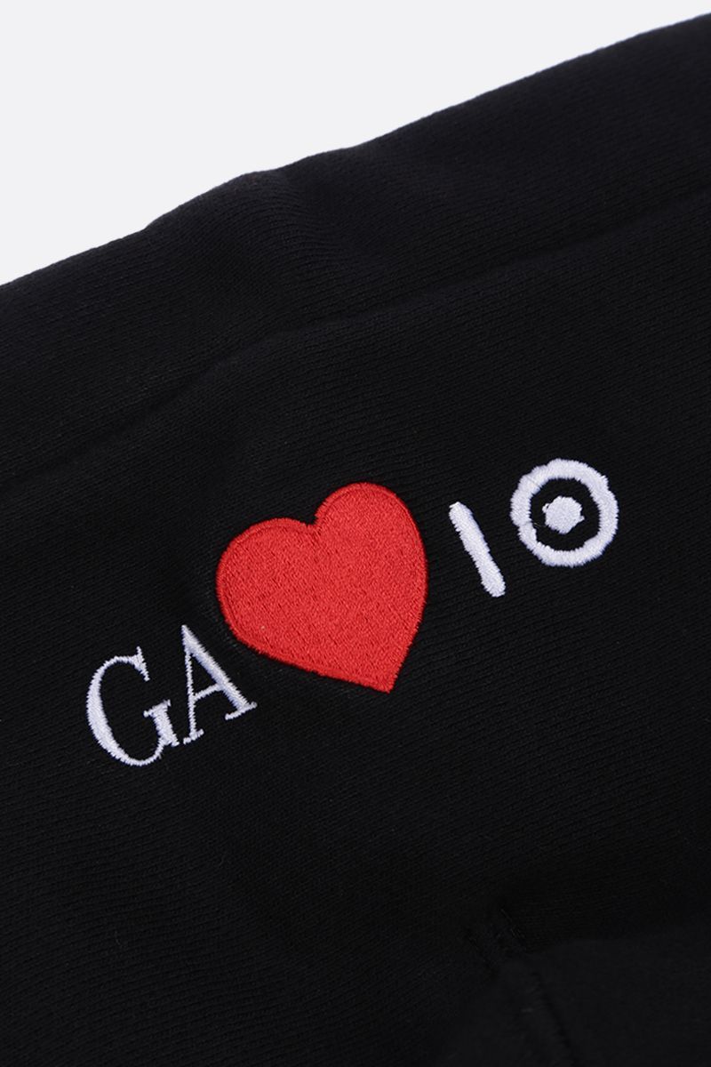 Giorgio Armani X 10 Corso Como Cotton Hoodie In Black