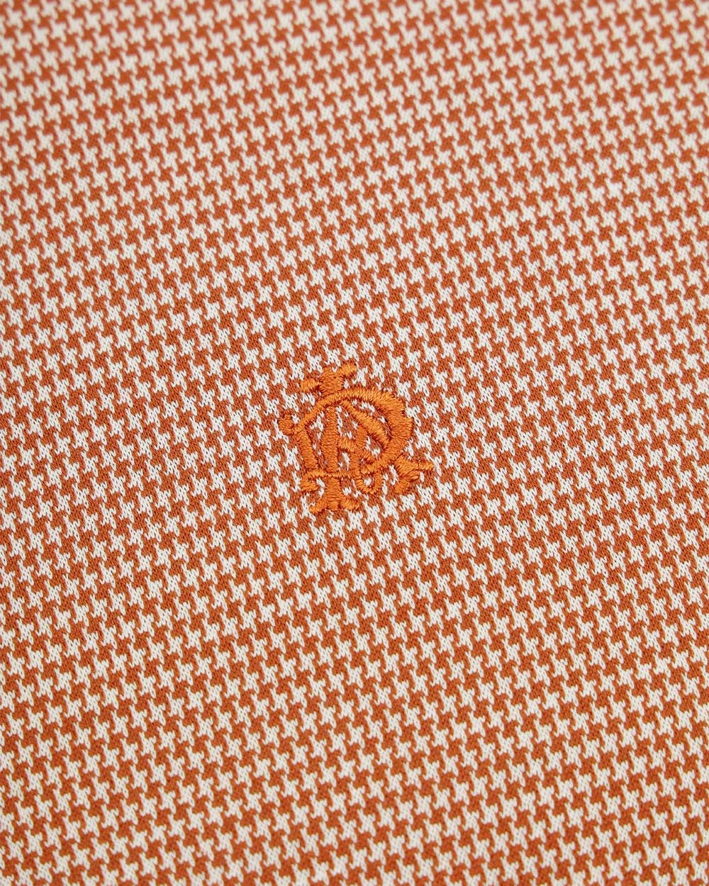 DUNHILL LOGO EMBROIDERED POLO SHIRT 