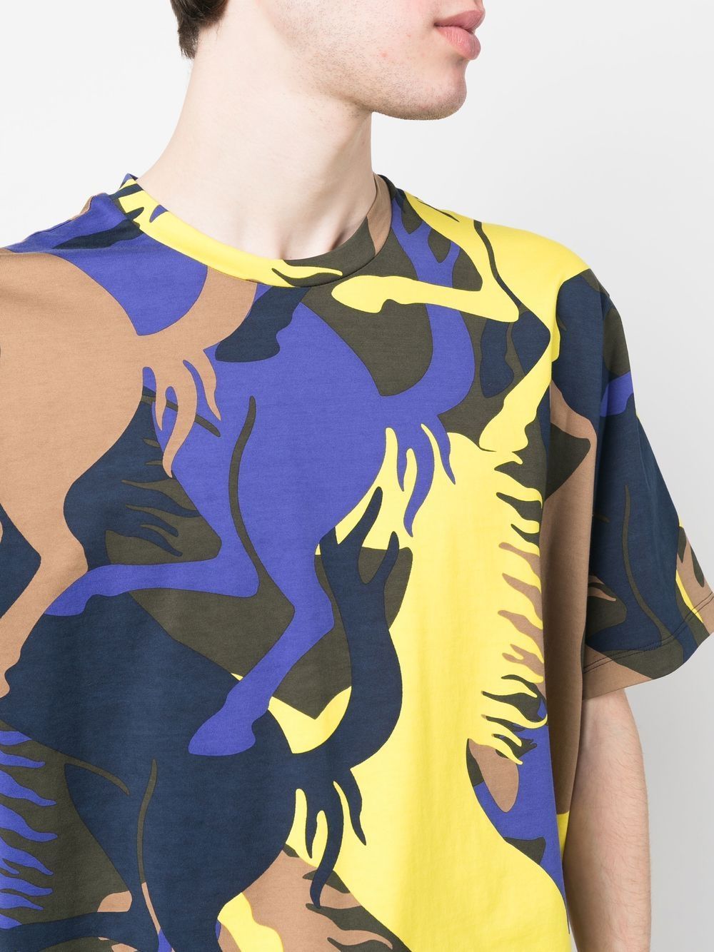 FERRARI PRANCING HORSE ALL-OVER PRINT T-SHIRT