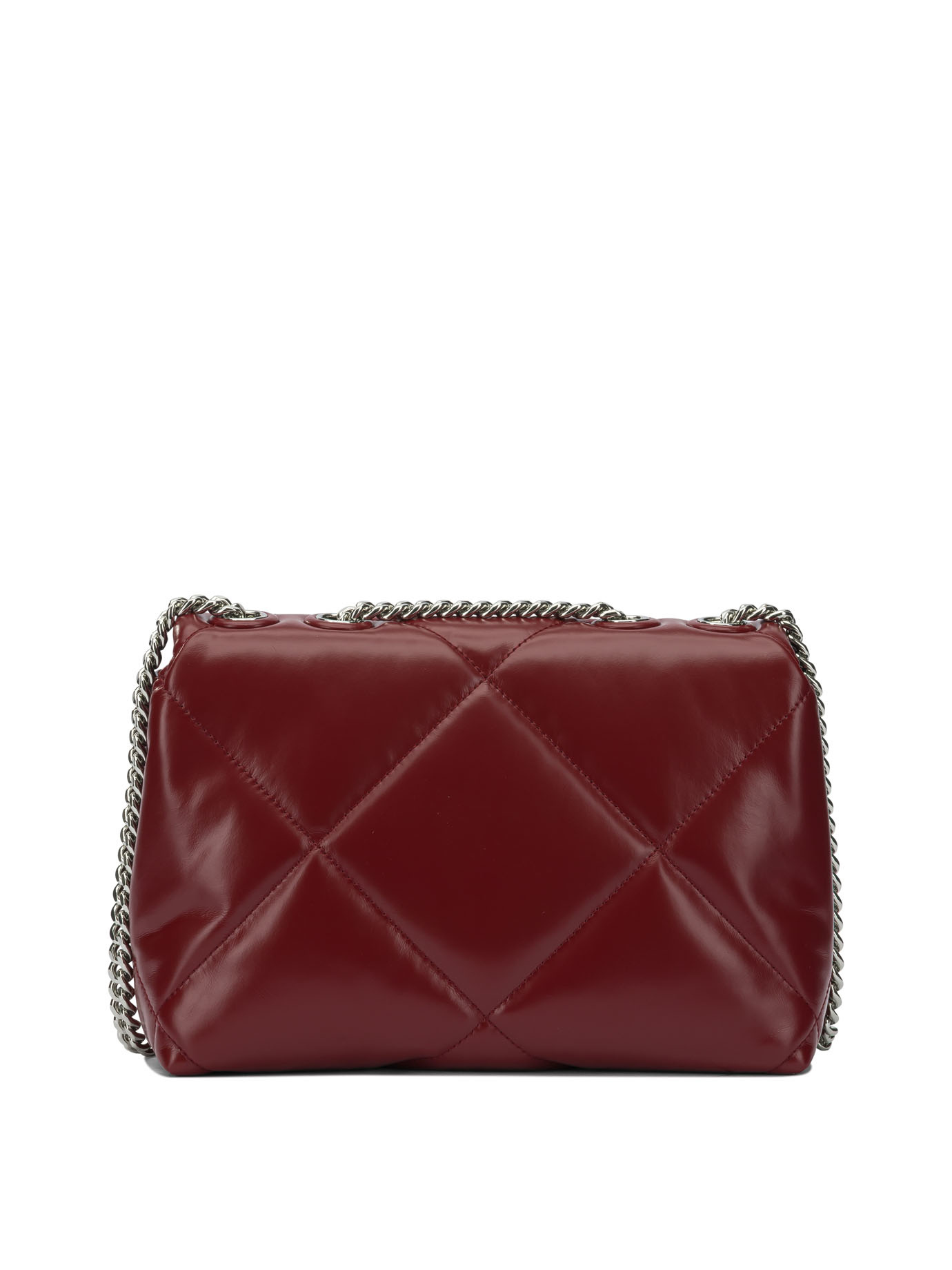 Tory Burch Small Kira Diamond Quilt Convertible Shoulder Bag In Brown