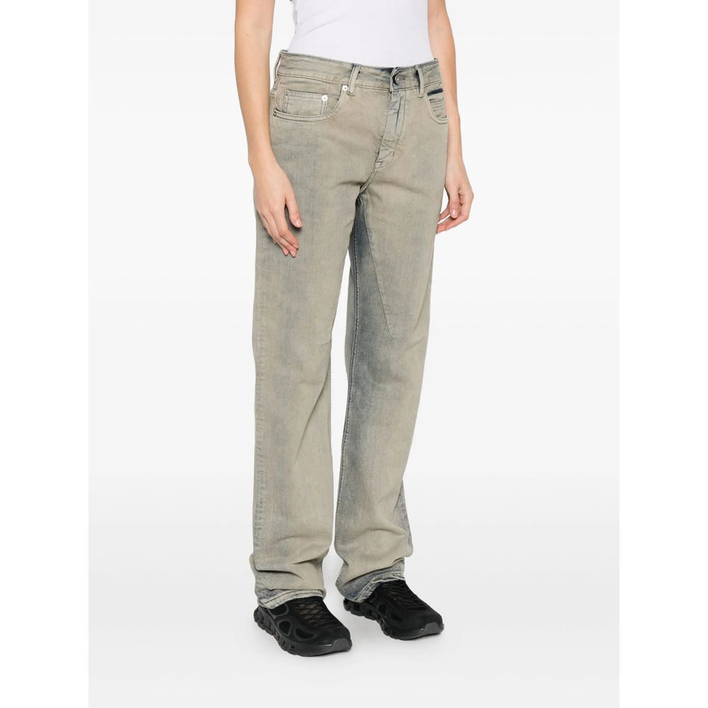 Rick Owens Drkshdw Denim Straight-leg Jeans In Blue