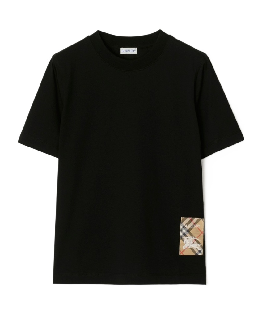 Burberry T-shirt In Black