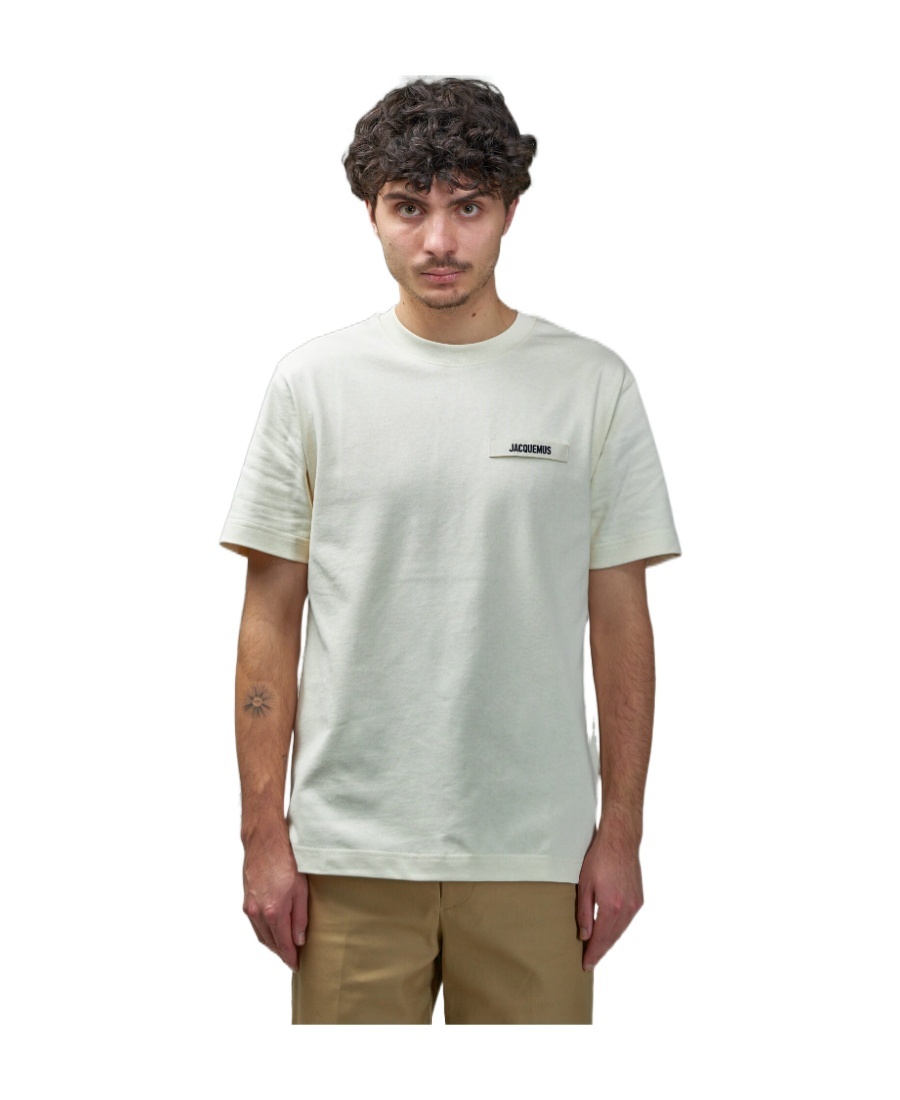 Jacquemus Short-sleeved T-shirt In Gray