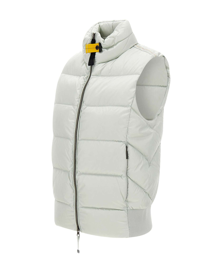 Parajumpers Zipper Down Vest In White