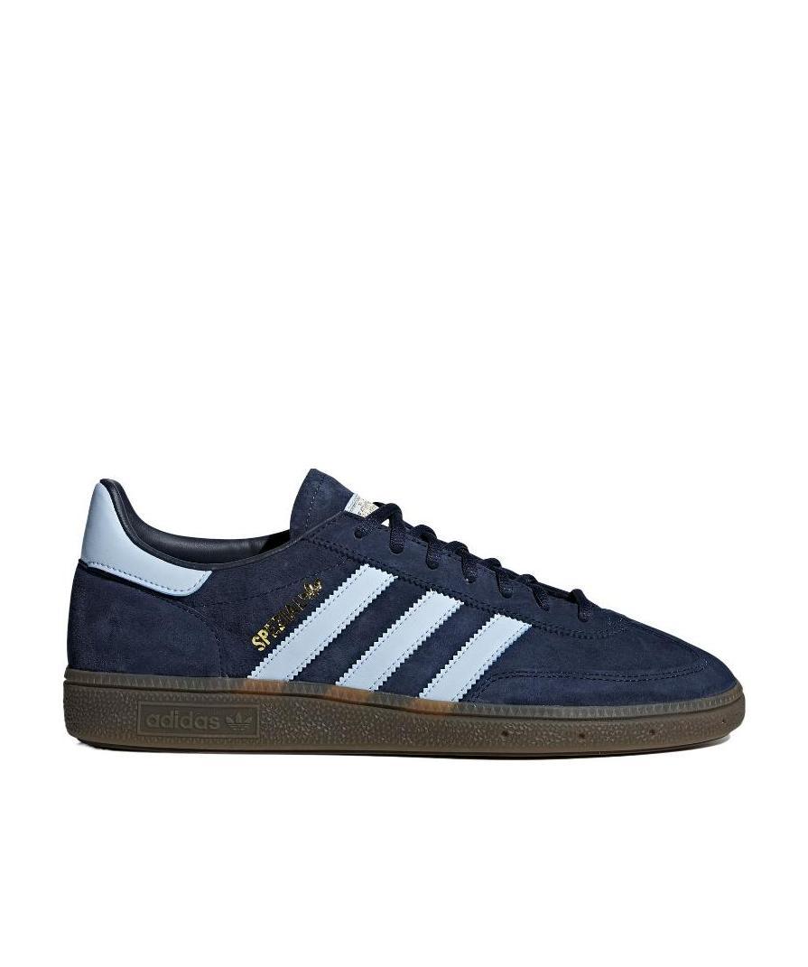 Adidas Originals Adidas Handball Spezial Collegiate Navy, Clear Sky & Gum In Blue