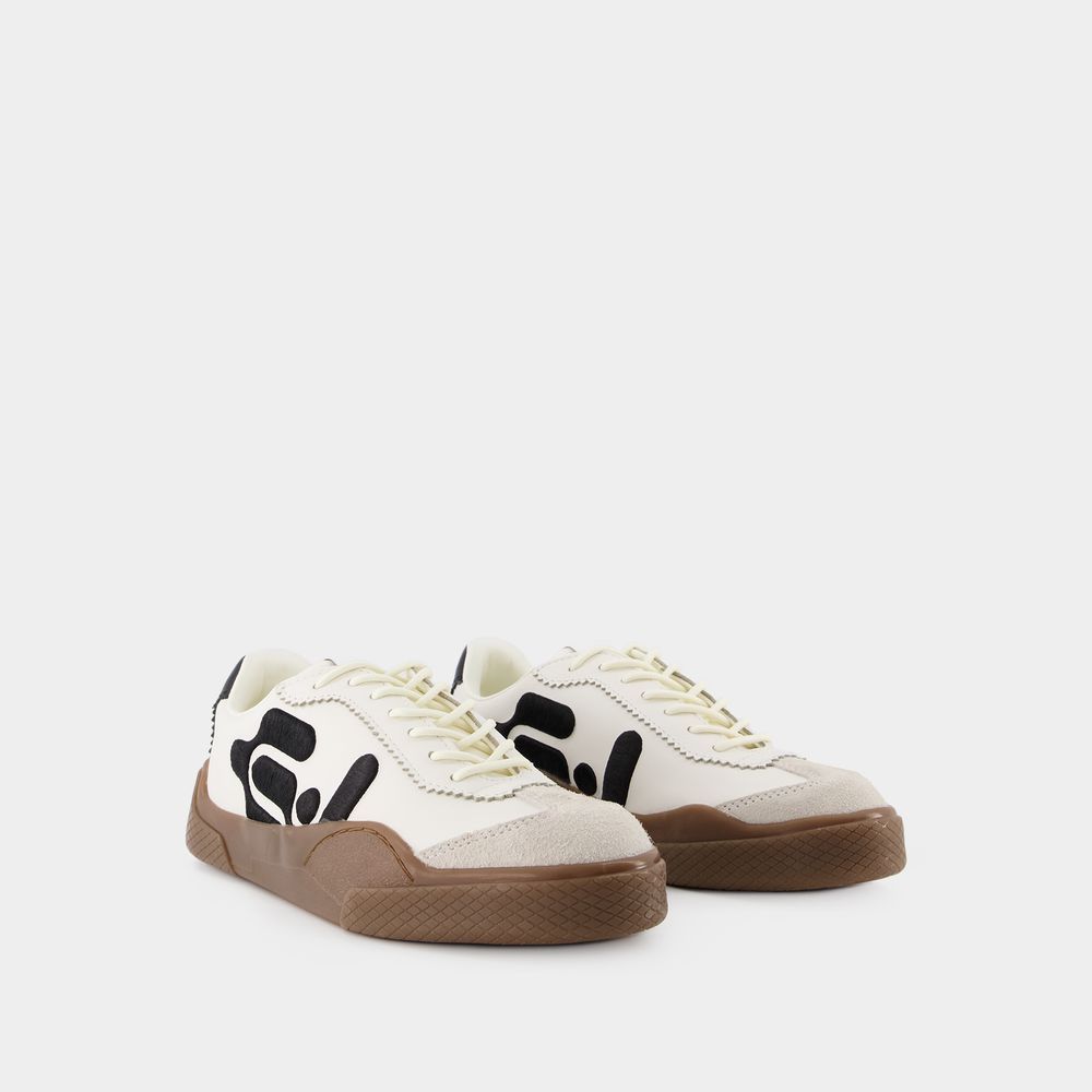 Eytys Santos Low-top Sneakers In Brown