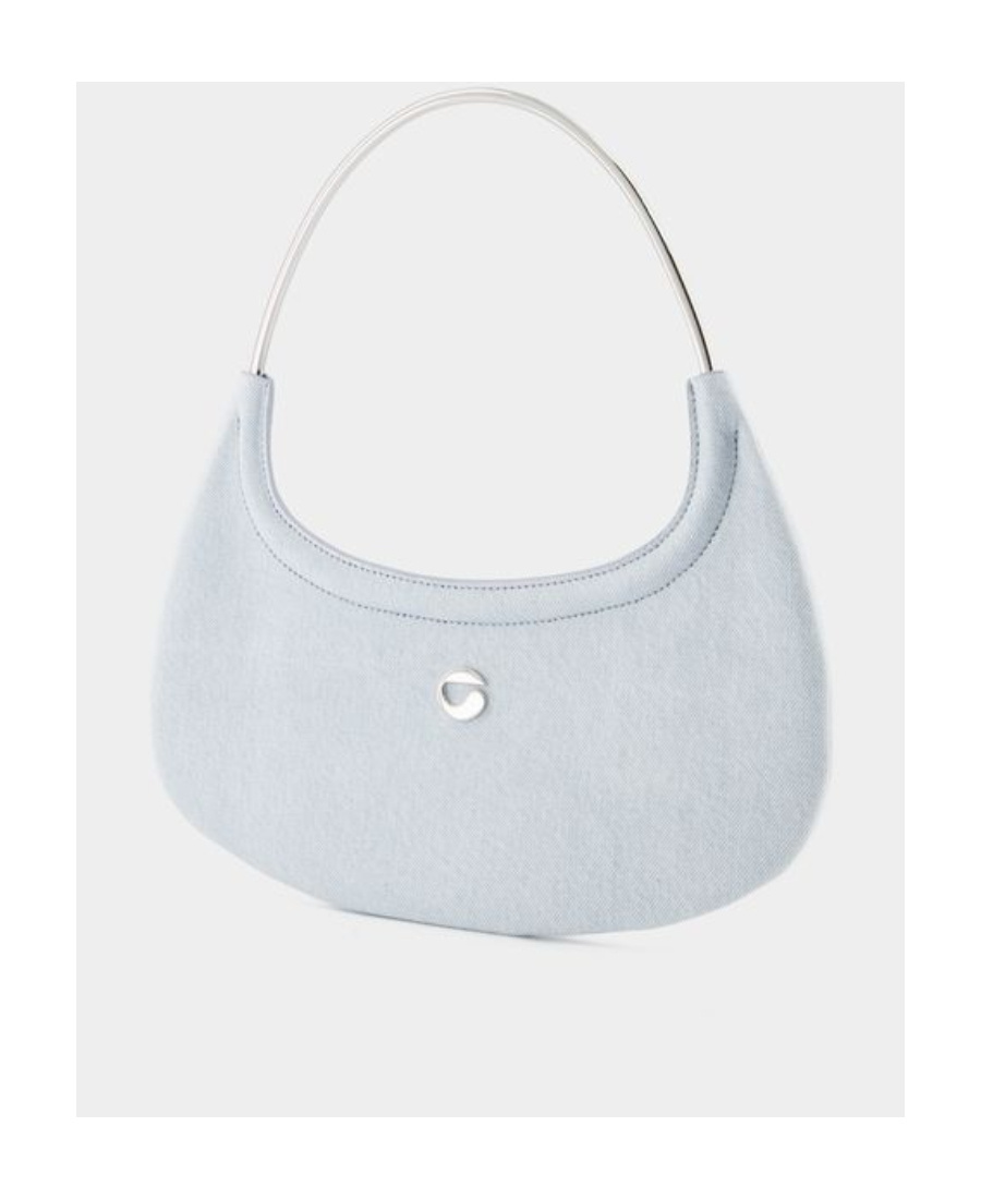 Coperni Ring Swipe Tote Bag In White