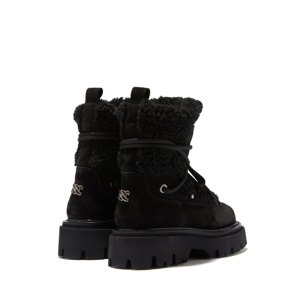 Casadei Suede Ankle Boots In Black