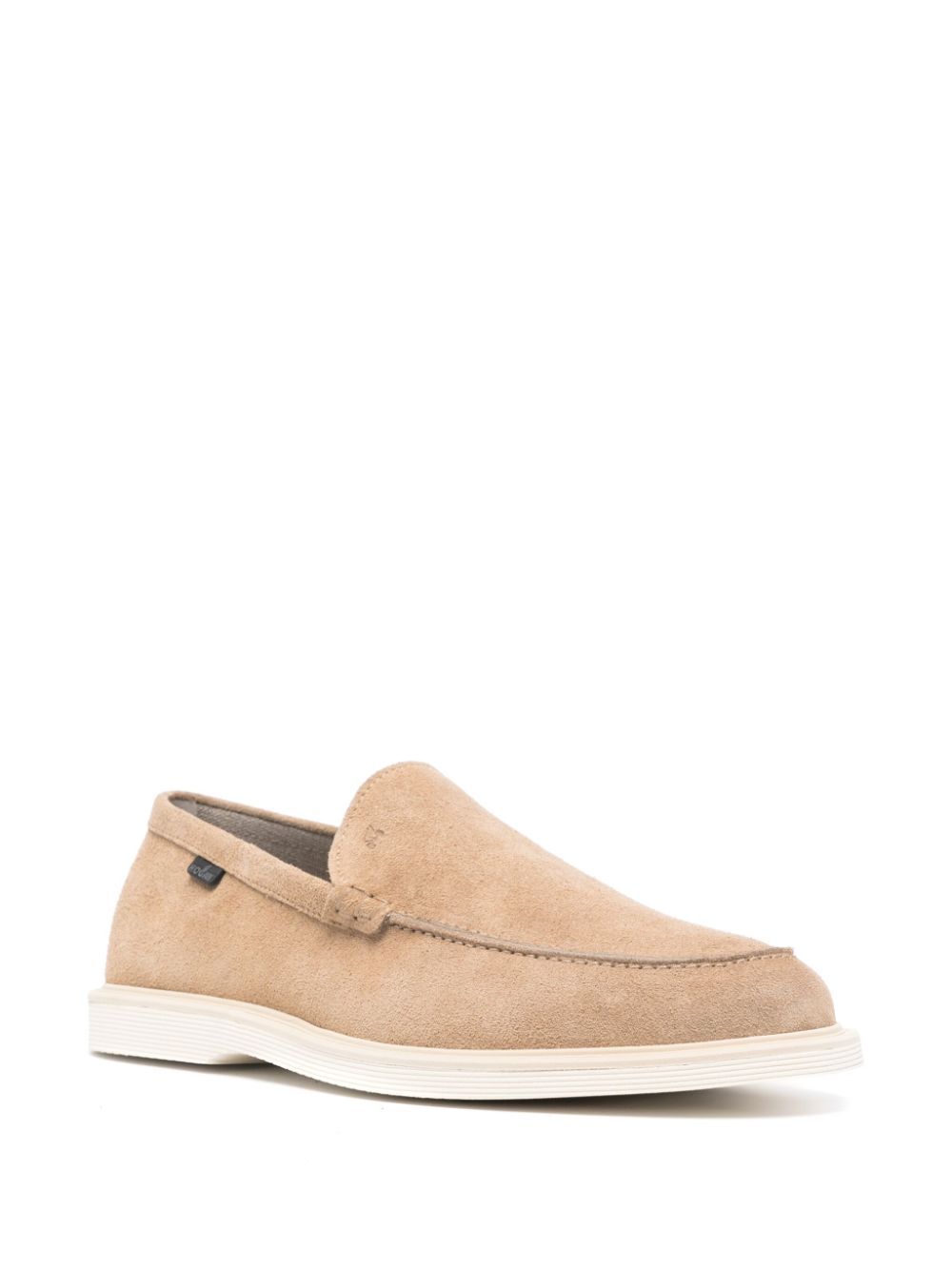Hogan H616 Slip-on Loafers In Nude