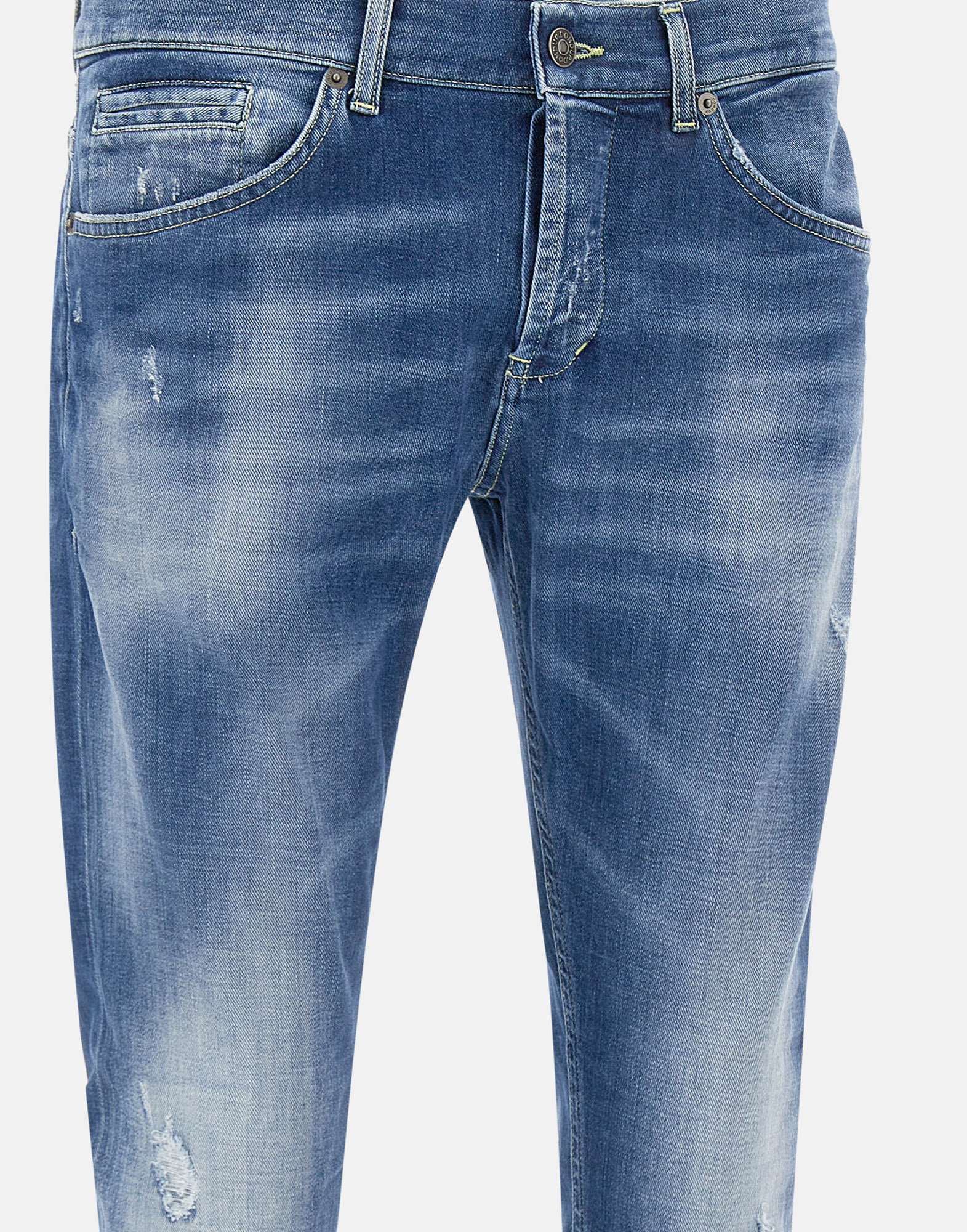 Dondup George Low-rise Skinny Jeans In Blue