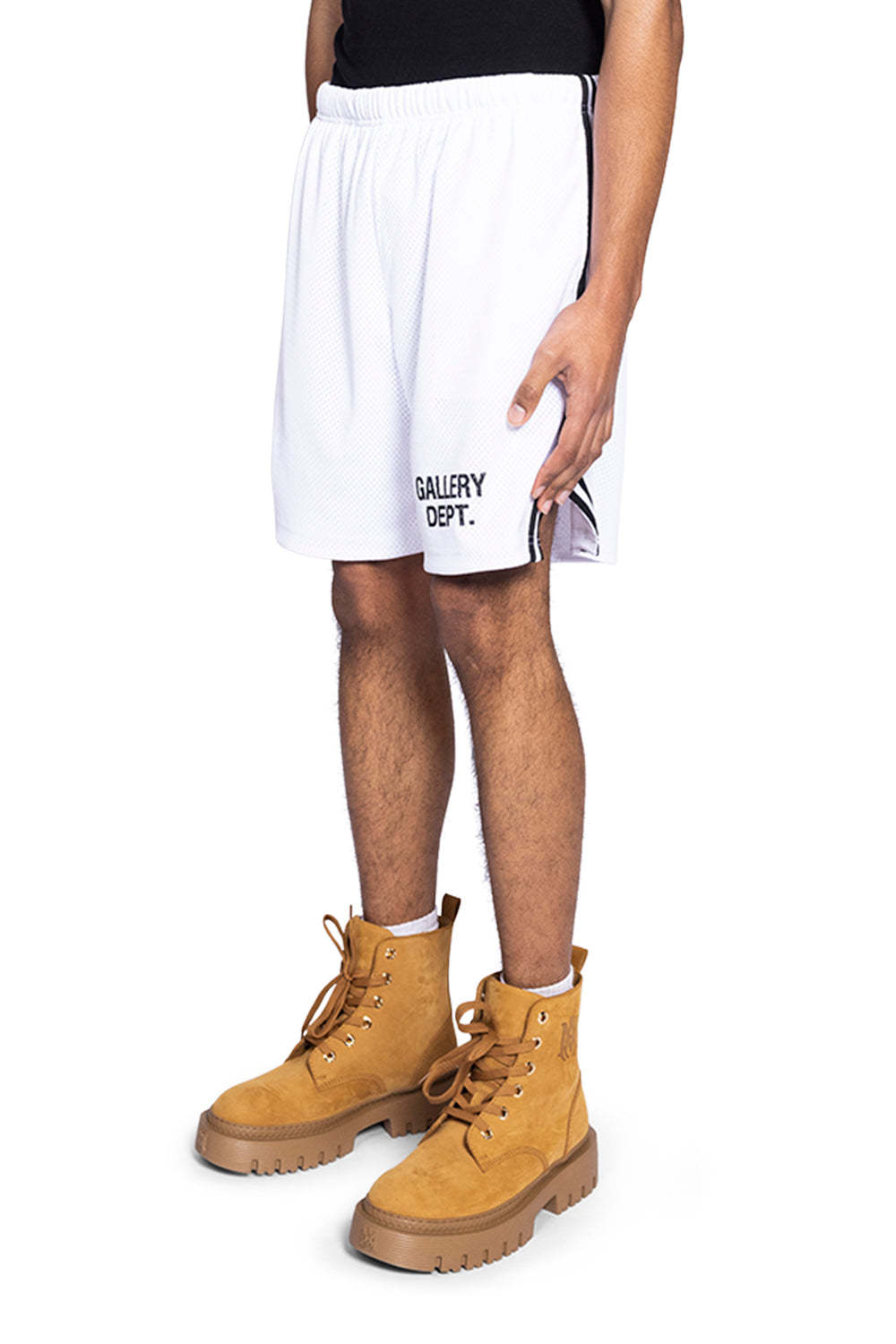 Gallery Dept. Elastic Waist Shorts In White