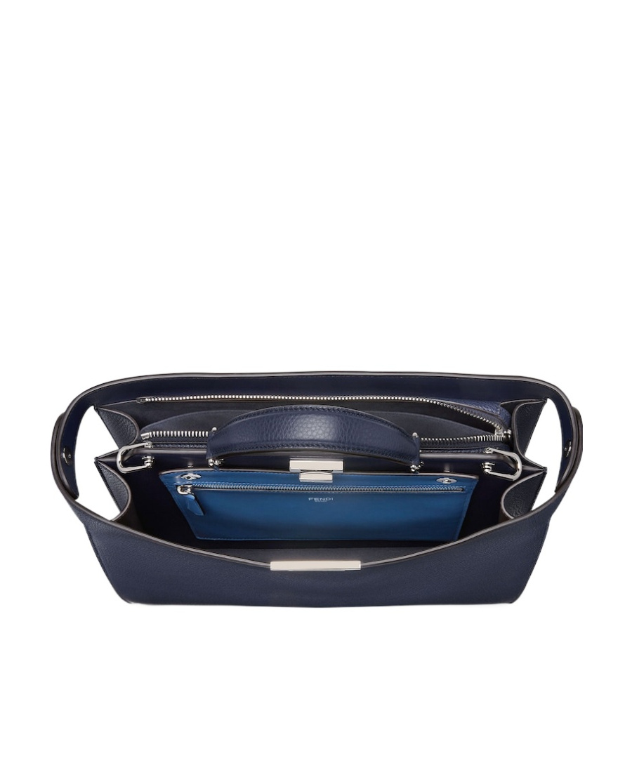 Fendi Peekaboo Iseeu Medium Tote Bag In Blue