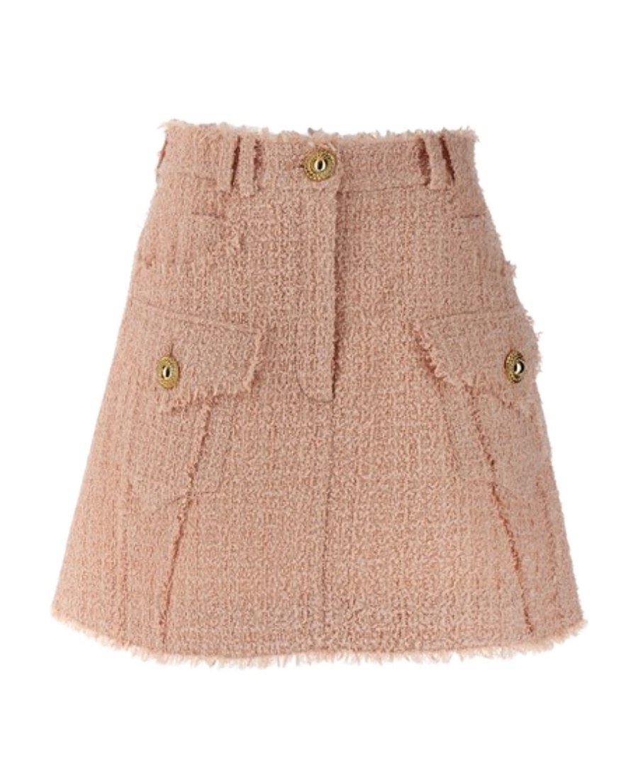 Balmain Skirts In Nude