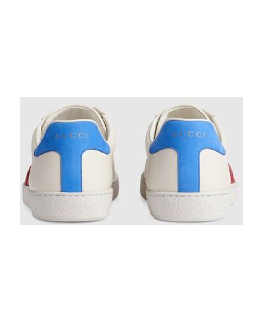 Shop Gucci Ace Logo-patch Sneakers In White