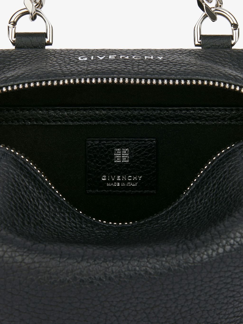 Givenchy Pandora Zip-up Mini Crossbody Bag In Black