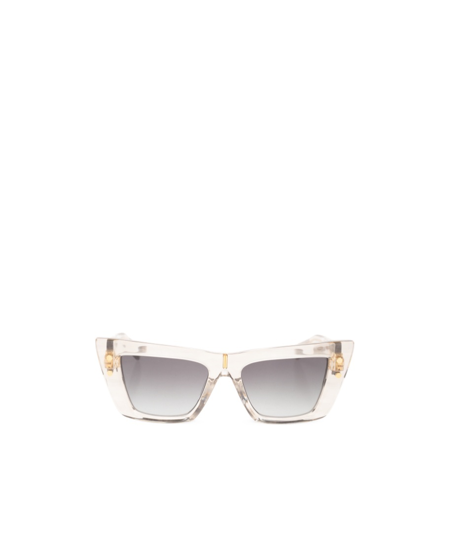 Balmain Eyewear B Eye Butterfly Frame Sunglasses In White