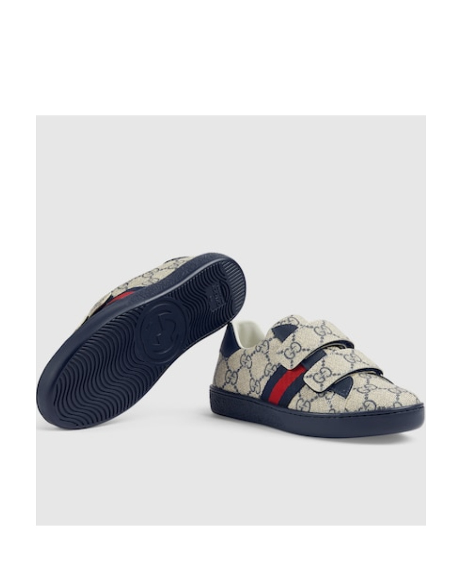 Gucci Ace Gg-supreme Sneakers In Black