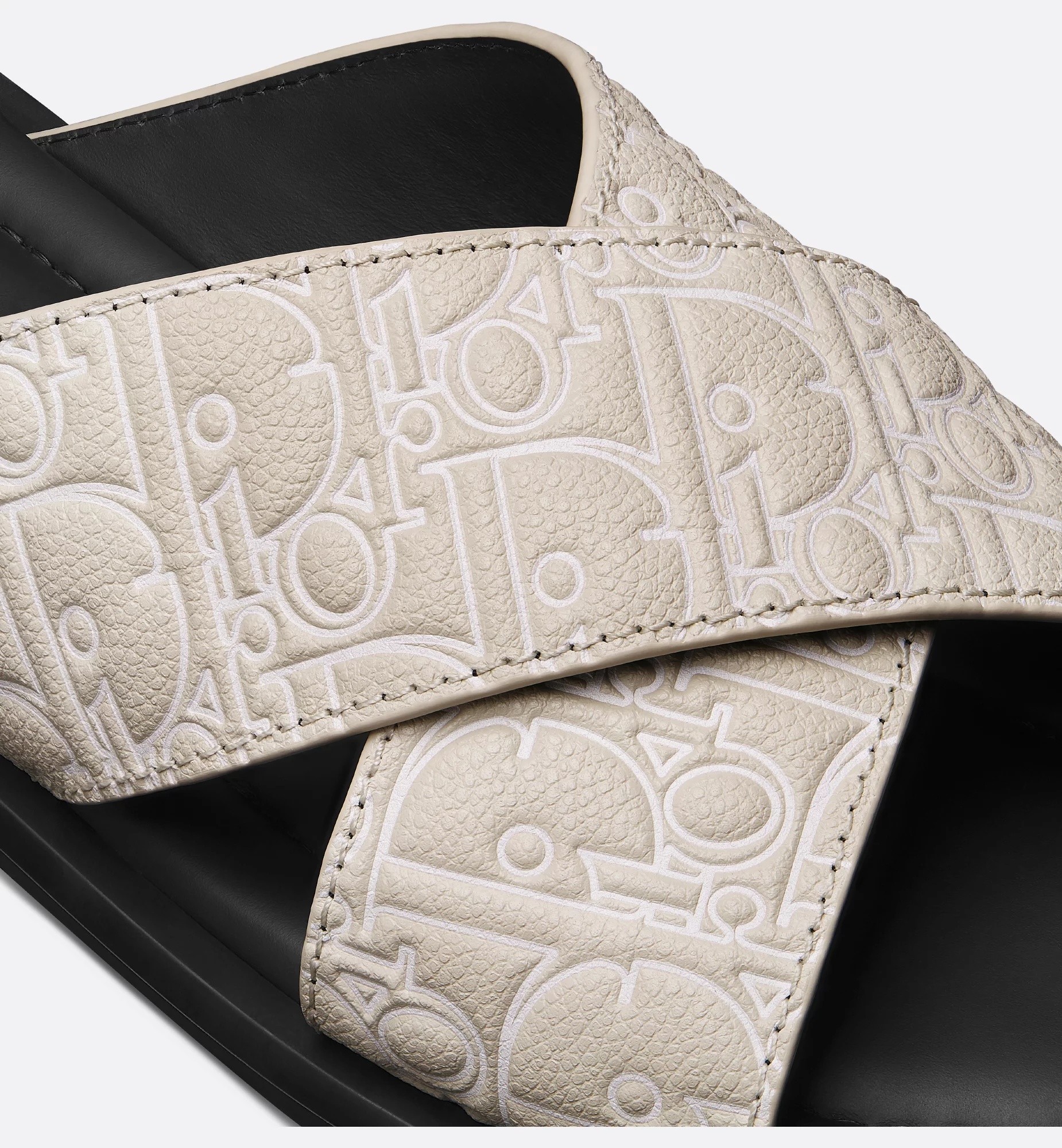 Dior Alias Sandals In Gray