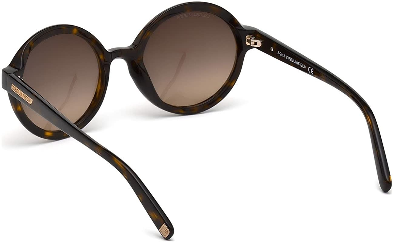 Dsquared2 Logo Sunglasses In Brown