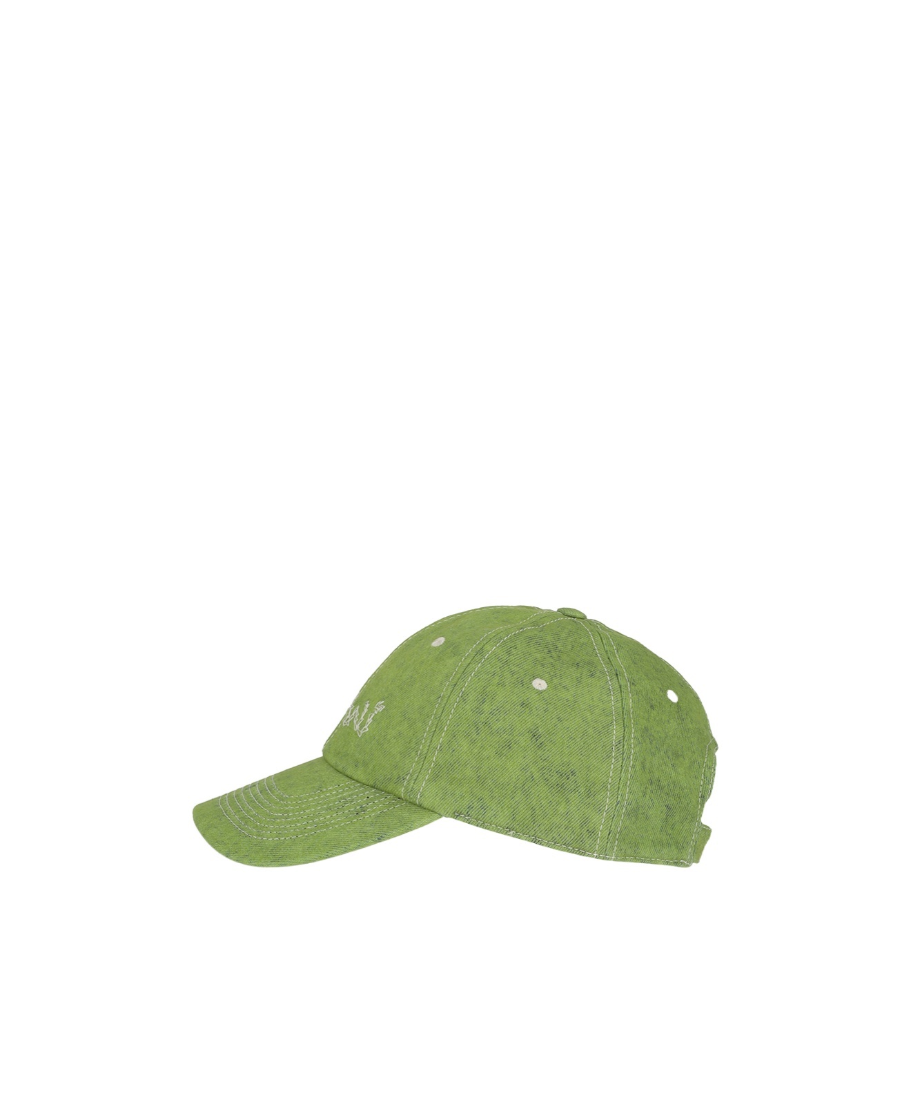 MARNI LOGO-EMBROIDERED DENIM HAT