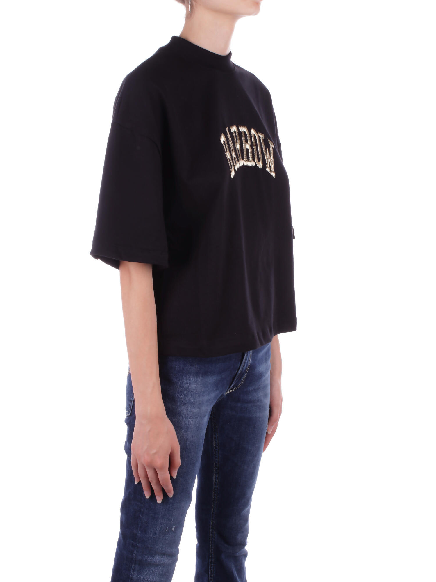 Barrow Short-sleeved T-shirt In Black