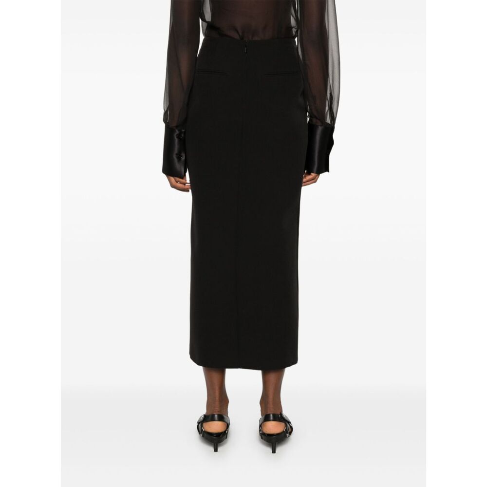 Pinko Midi Pencil Skirt In Black