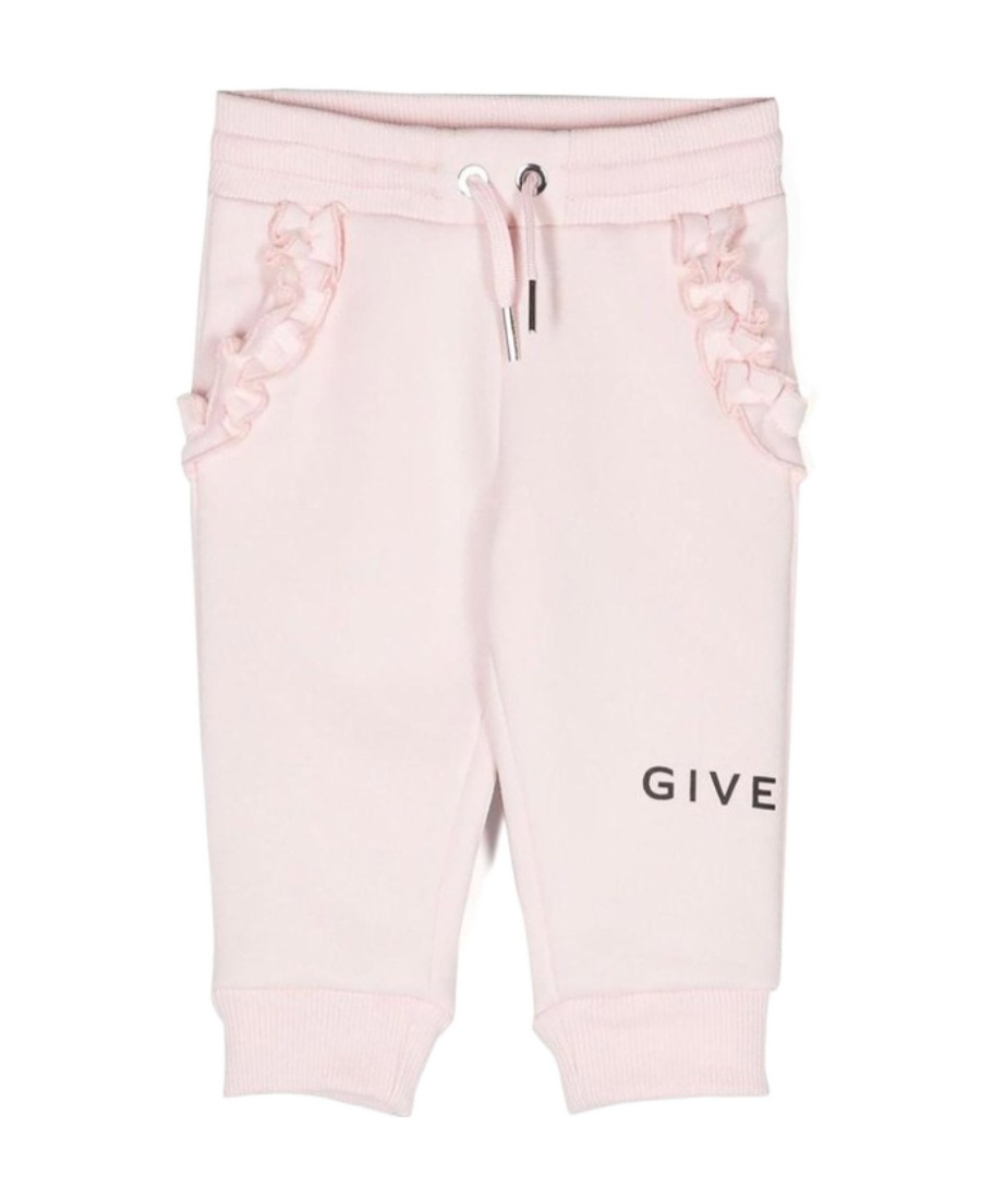 Givenchy Logo-print Detail Track Pants In Pink