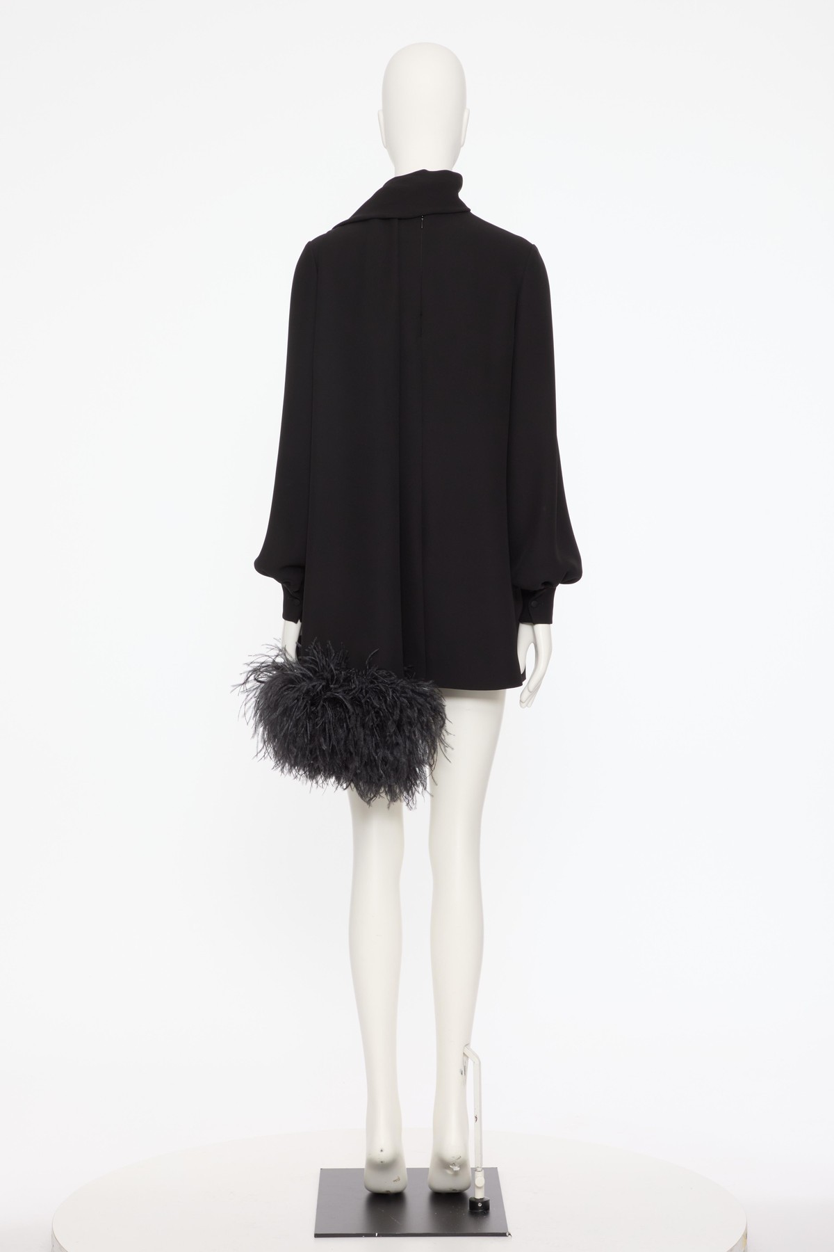 Valentino Long-sleeved Top In Black