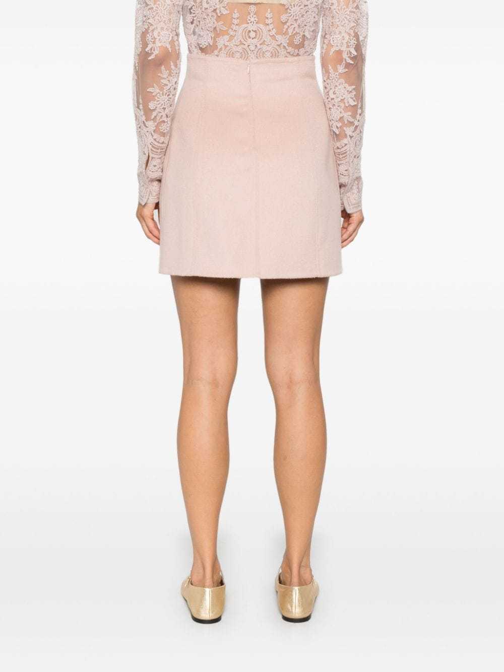 Ermanno Scervino Falda Semilarga - Rosado In Nude