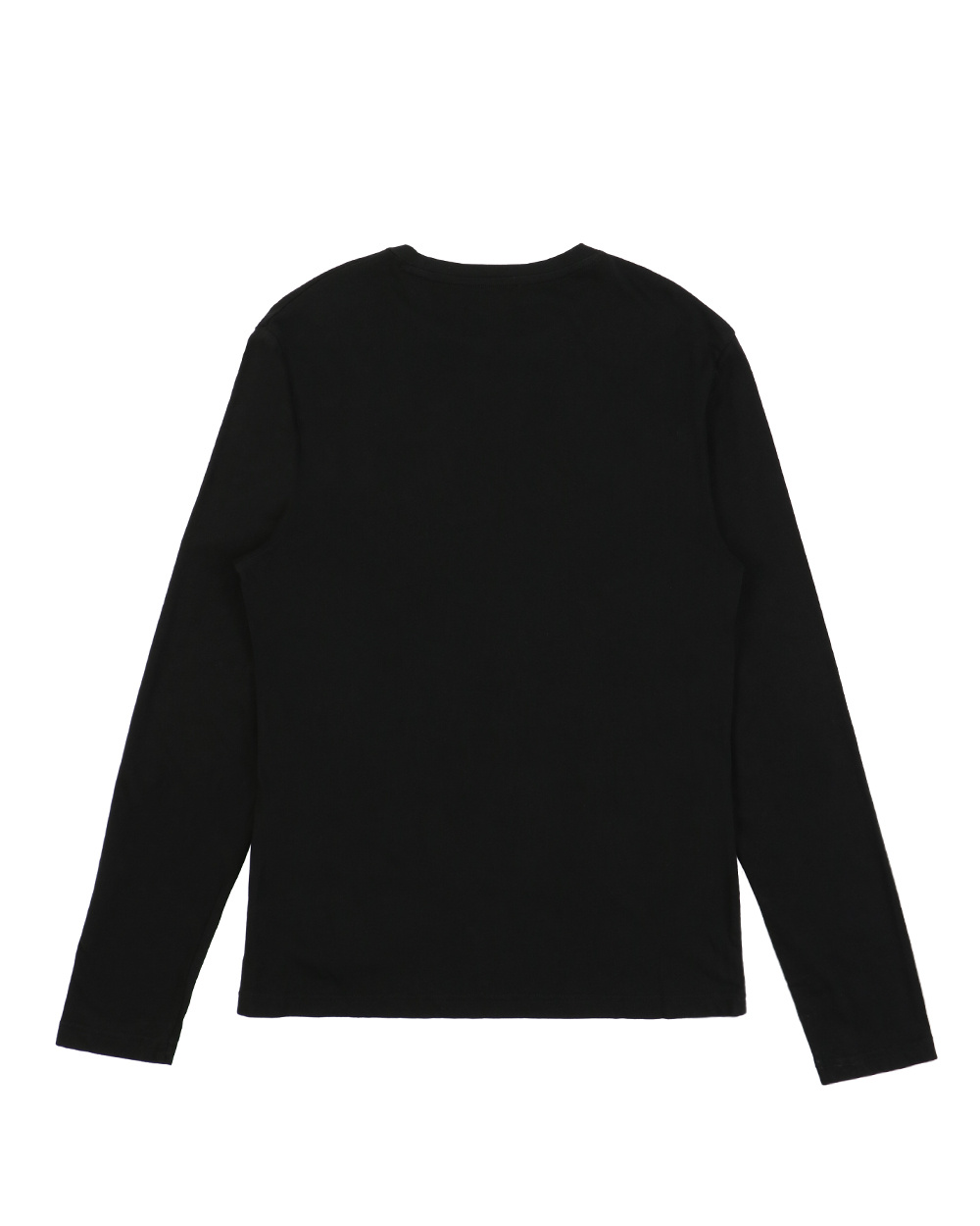 Ea7 Logo T-shirt With Round Neck In Black