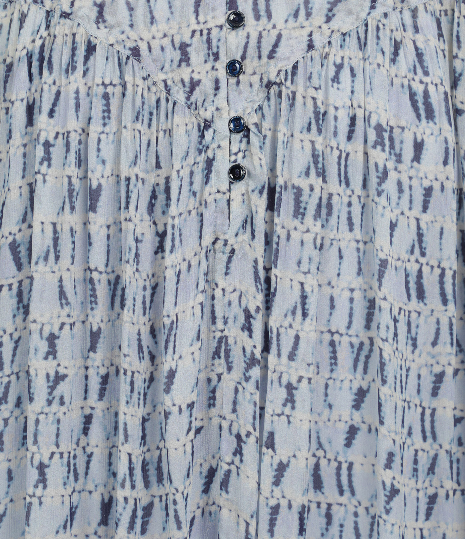 Isabel Marant Étoile Marant Étoile Woman Mini Dress Sky Blue Size 6 Viscose In Multicolor