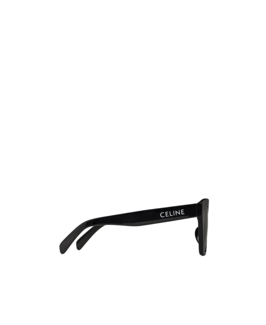 Celine Monochroms Cl 40198f 01a Butterfly Sunglasses In Black