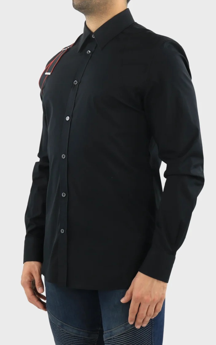 Alexander Mcqueen Alexander Mc Queen Harness Shirt In Black